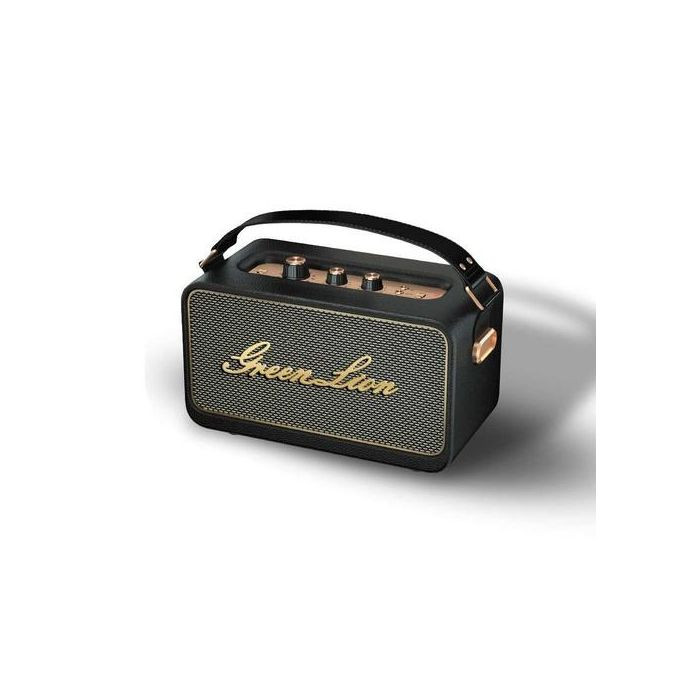 Classic Sound Stereo Speaker- Multicolor Green Lion