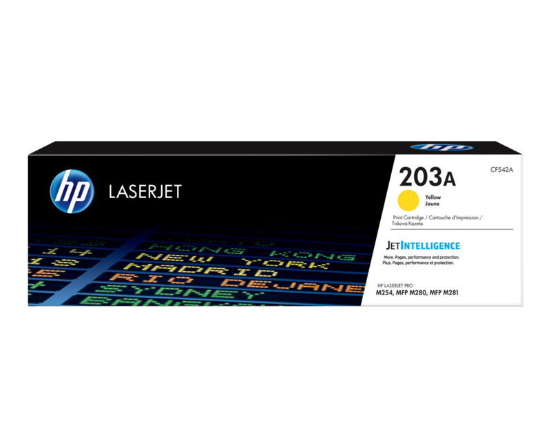 203A Yellow Laserjet Toner Catridge