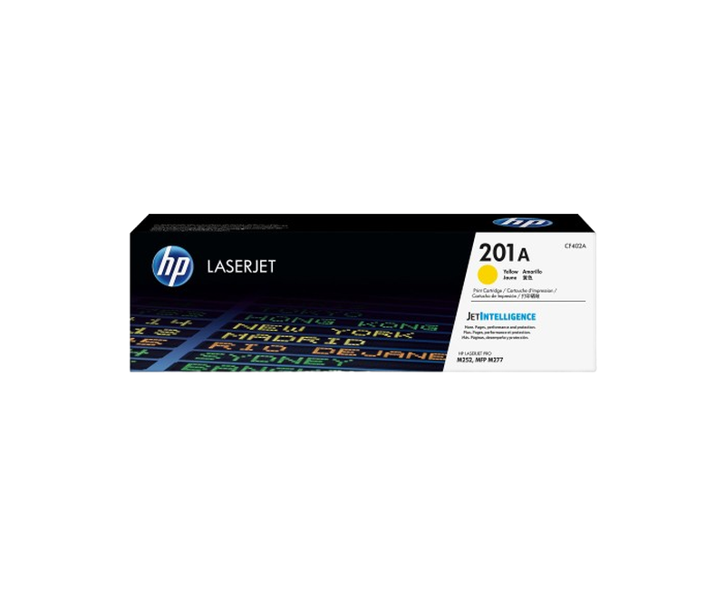 201A Yellow Laserjet Toner Catridge Medium each