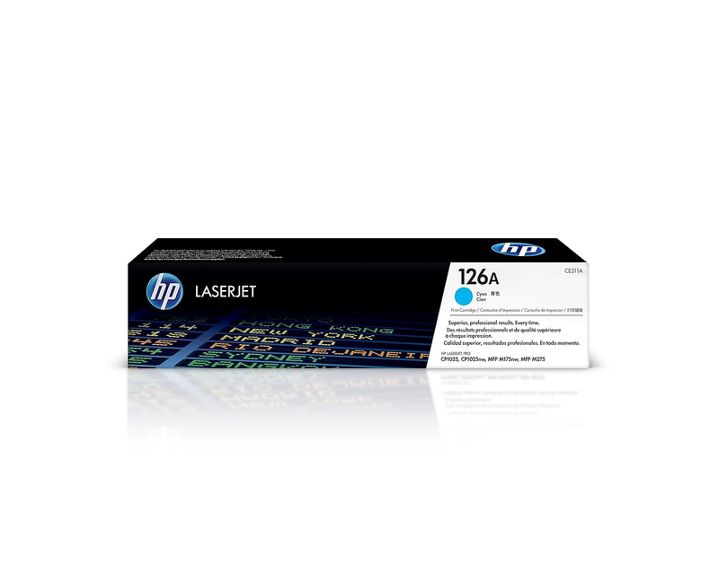 126A Cyan Laserjet Toner Catridge Medium each