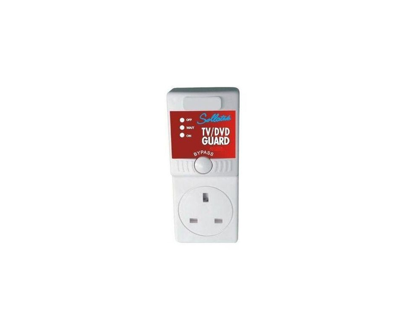 Sollatek Linier Voltshield TV Guard - White,Red