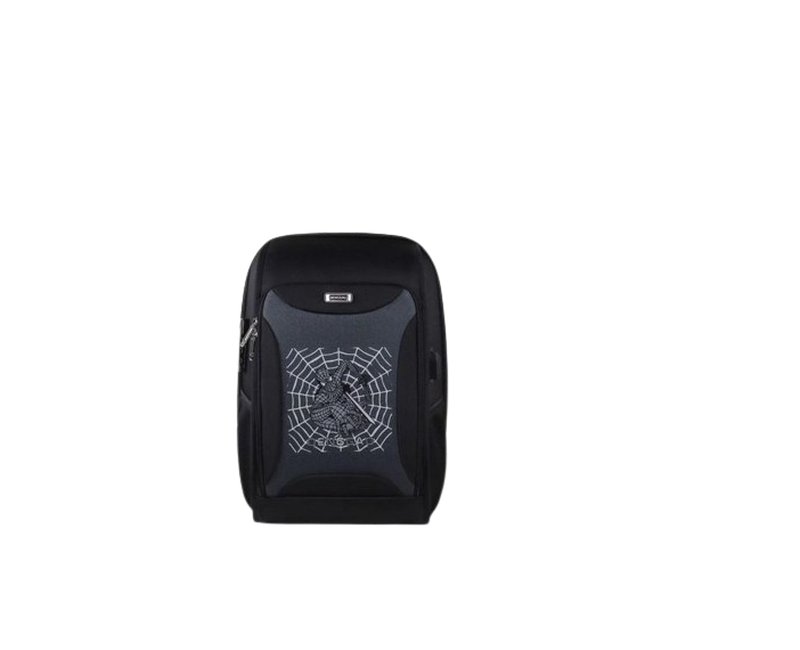 Anti Theft Multi-Design Travel Laptop Student Bookbag Backpack Bag18 Inch, Black.