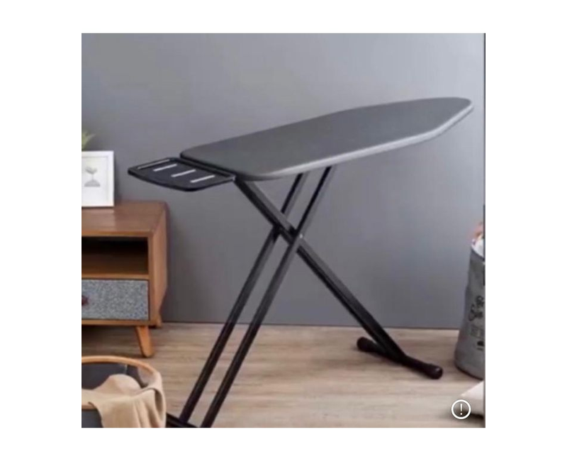 Flipzon 13 Inch Ironing Board/Iron Table Stand with Press Holder, Foldable & Height Adjustable Height, Black & White
