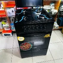 Blueflame cooker C5031E-M, 50*50 Electric oven, Inox Stainless steel Body, metalicTop Lid, Auto gas ignition, TIME.R