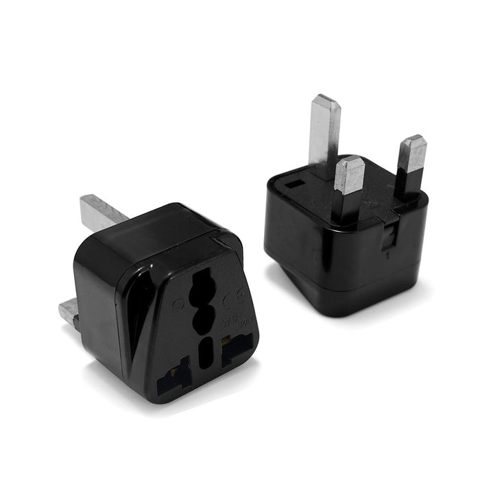 ADAPTOR UNIVERSAL UK PLUG TYPE G 13A BK