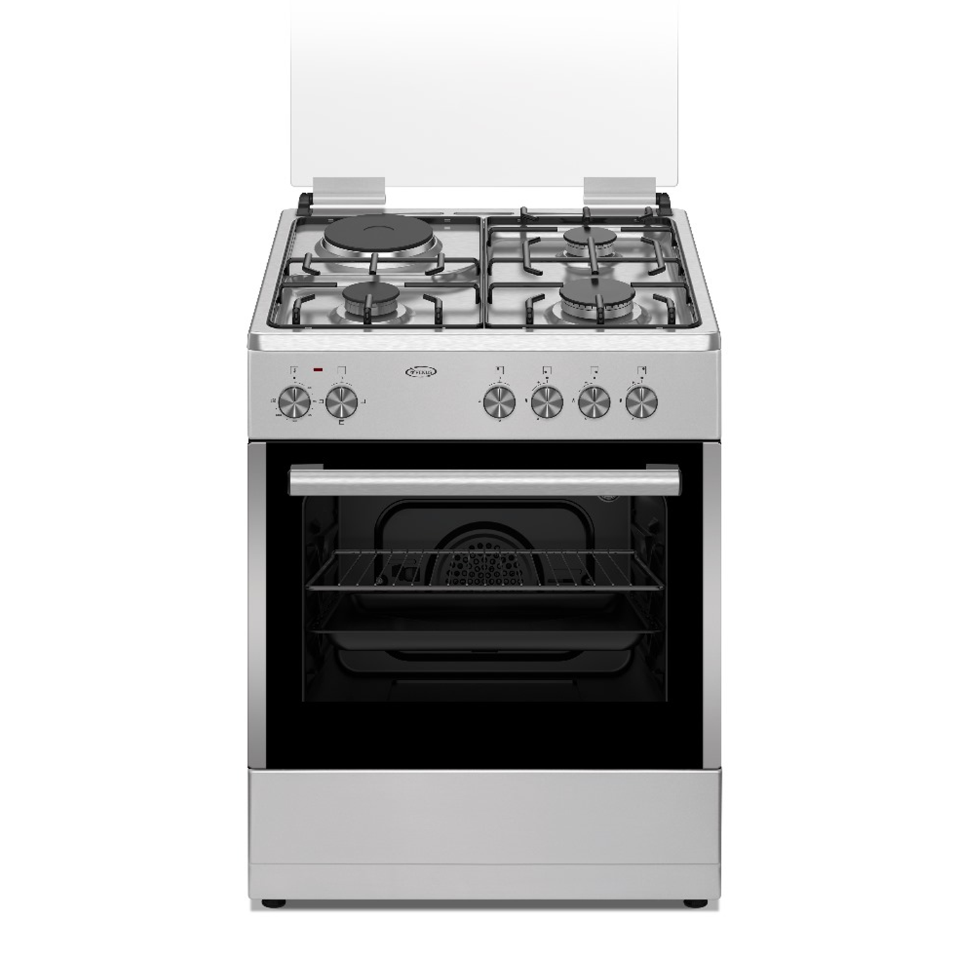 VENUS TURKEY 50 cms Stainless Steel Work top, 3 Gas Burners 1 Electric Plate Electric Oven VC5531