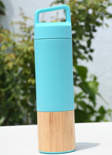 double glass walled bottle