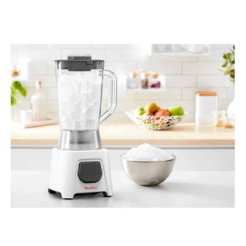 MOULINEX BLENDER 450W 2Jars 1.5L Blender Jug+Grinder, Ice Crushing LM2B2127