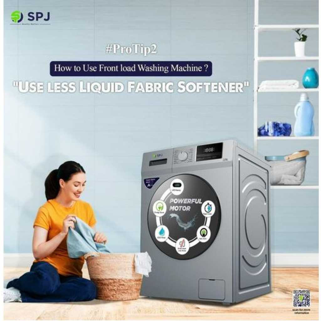SPJ 6kg Front load Fully Automatic Washing Machine