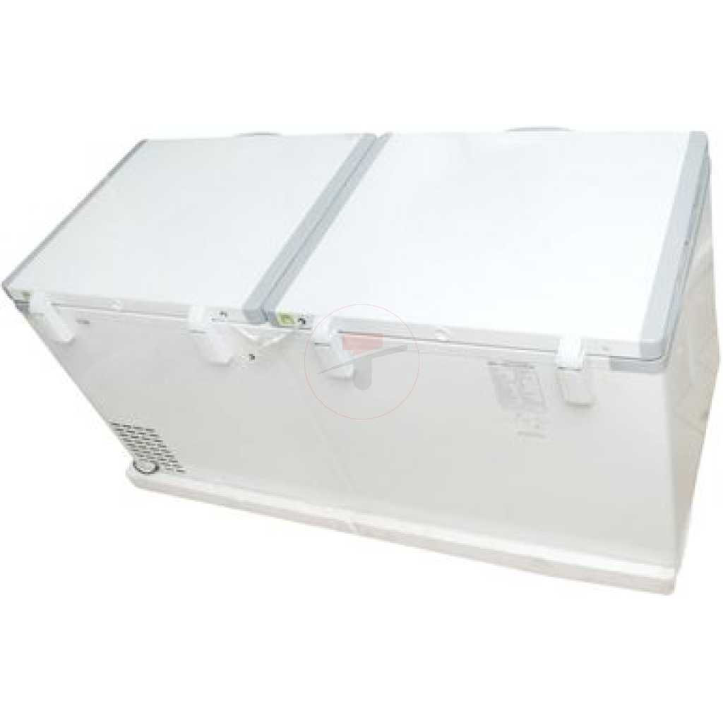SKY SK 55 DD 550L Chest Freezer Double Door Sliding Glass