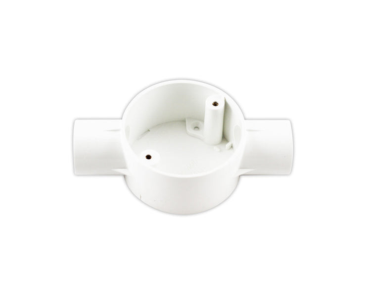 PVC Junction Box 2 Way - 25MM Tronic
