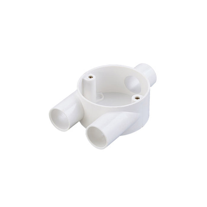 PVC Junction Box Y Way - 20MM RED Tronic JBY20MM