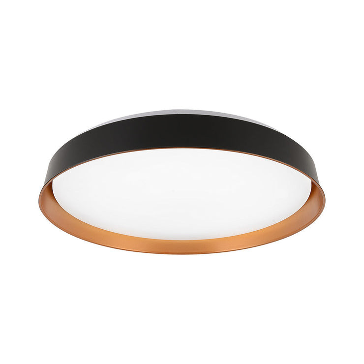CEILING LAMP LED 2*24W 410MM BK+GO KD 1832-BK