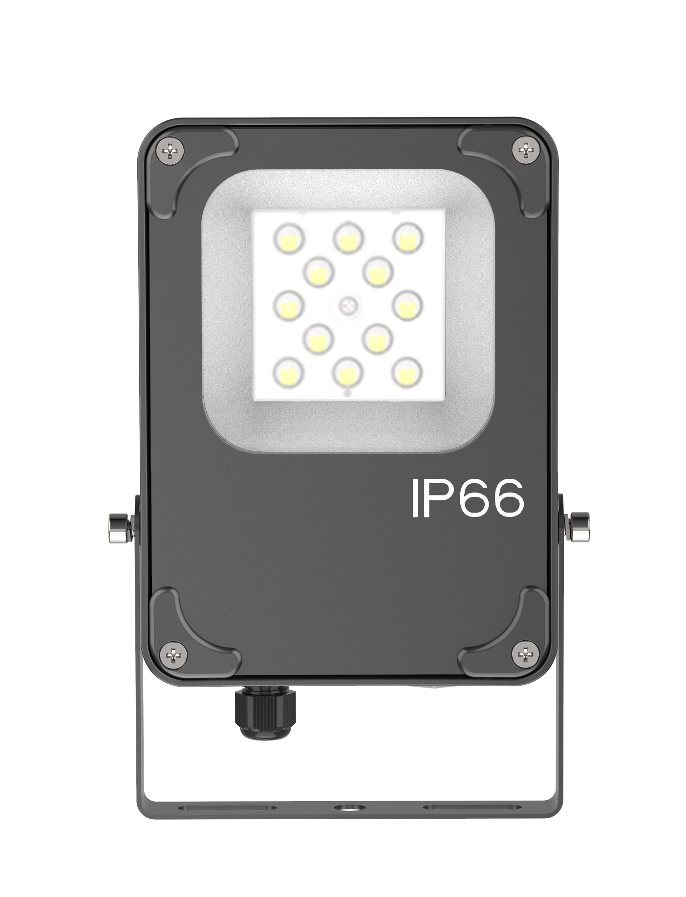 FLOOD LIGHT LED SLIM 50W + SENSOR BK DL