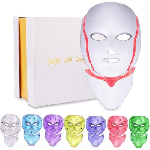 7 Colors, 7 Colors Neck, Light Face, 7 Colors Face and Neck with Micro-Current Function (7 Colors)
