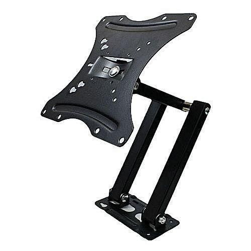 LCD LED TV 14-55inches Aluminum Alloy Tilt Swivel Wall Mount - Black