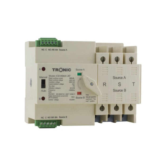 CHANGEOVER 63A AUTOMATIC ATS 4P