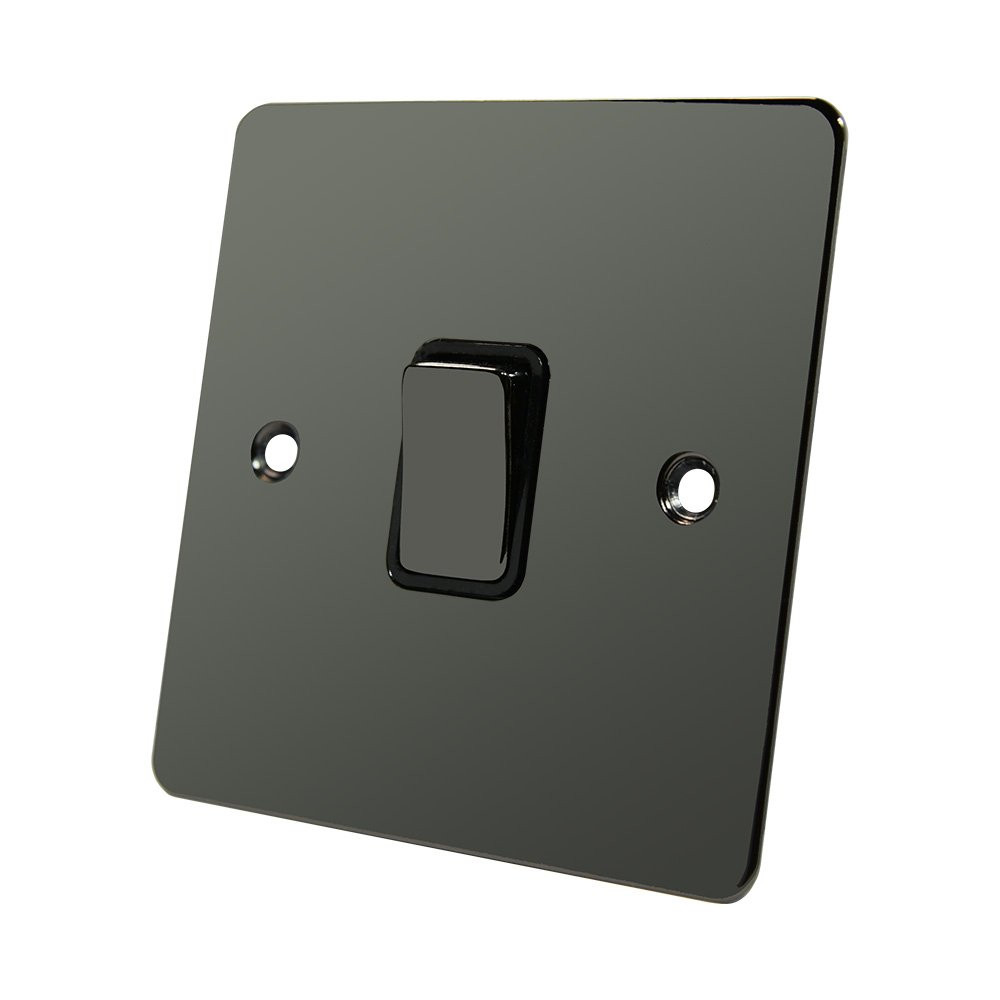 1GANG 2WAY BLACK WITH SWITCH COVER