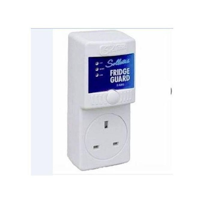 Sollatek Fridge Guard & TV Guard High Voltage Protector -White