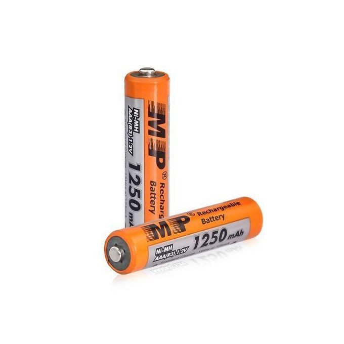 AAA Mp Rechargable Batteries-Multicolour