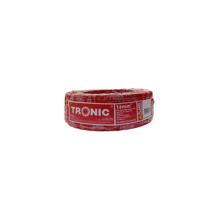 CABLE SINGLE CORE 16.00MM RED