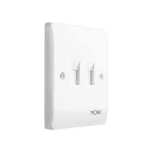 SR 1G RJ45/RJ11 Telephone Socket White