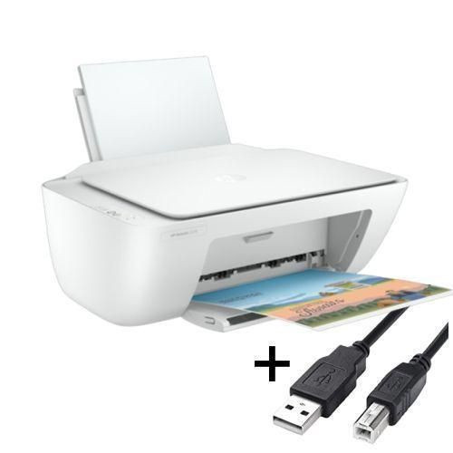 DeskJet 2320 Printer Scanner +Free USB Printer Cable - White