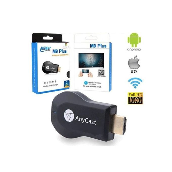 M9 PLUS Wi-Fi Display Dongle Receiver - 1080P - HDMI - For IOS Mac Android