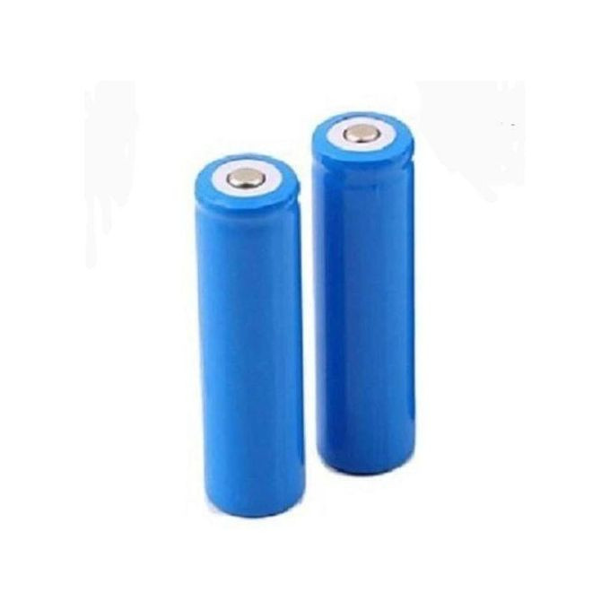 3.7v 1Pair Rechargeable Batteries - Blue