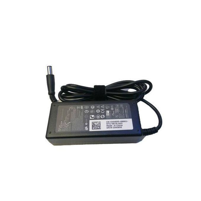 Big Pin 19.5V 3.34A Laptop Adapter Charger Plus Power Cable - Black