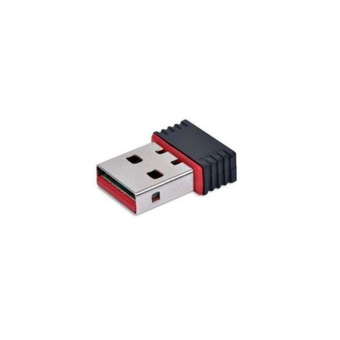 USB WiFi Network Adapter 300Mbps For Desktop/ PC - Black