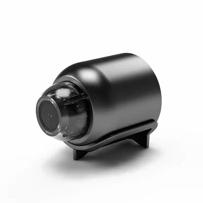 Mini Spy Secret Camera WiFi Wireless with Audio - Black