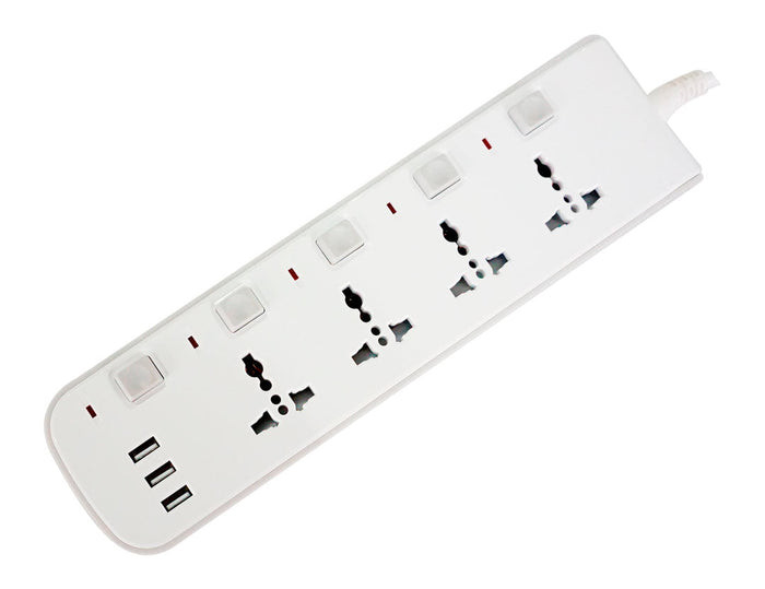 EXTENSION SOCKET 4WAY USB EC 7694-UB