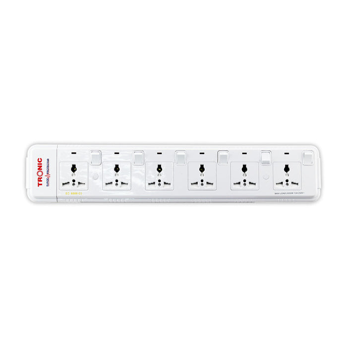 EXTENSION SOCKET 6WAY EC 8866-03 EC 8866-03