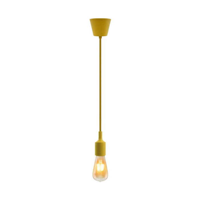 PVC HOLDER E27 - YELLOW PL HO27-YL