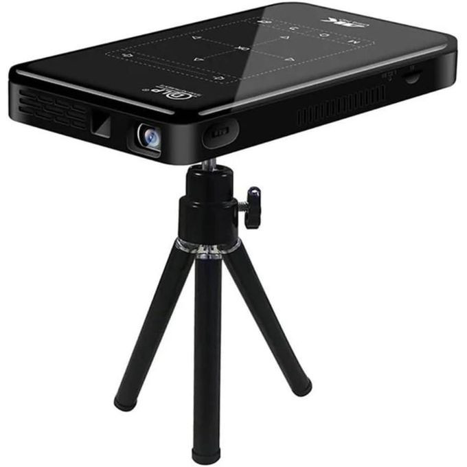 BP09 Portable Mini Smart Projector with 4K ULTRA HD high Beamer Home Cinema LED Video Projector Built-In Wi-Fi / 1000 lumens