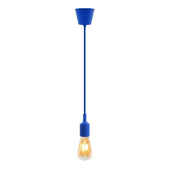 PVC HOLDER E27 - BLUE PL HO27-BL