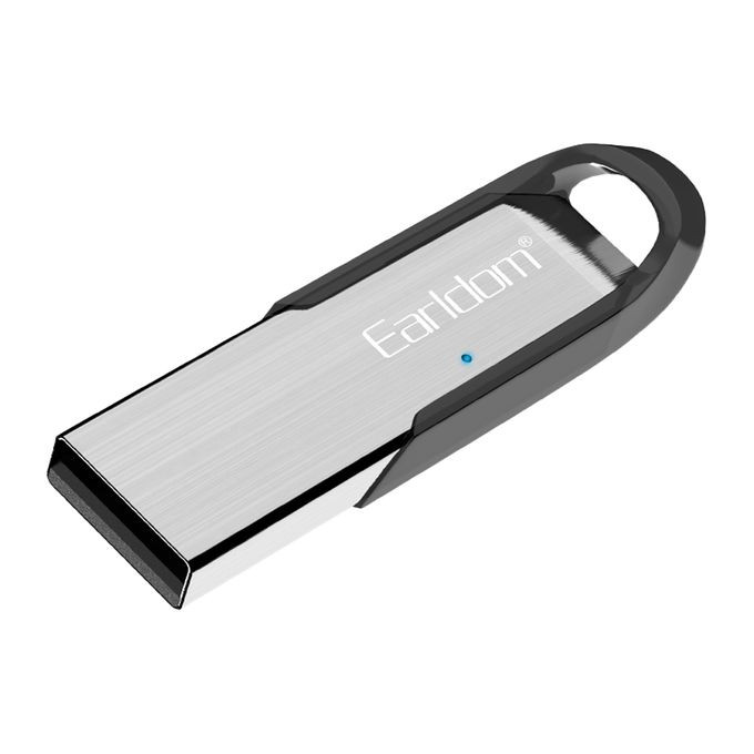 Bluetooth Wireless Audio Receiver Adapter With Microphone ET-M73, USB- Silver