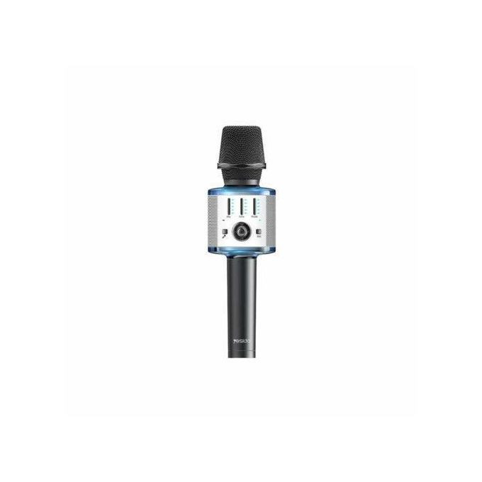 Karaoke Microphone for Kids & Adult,Handheld Wireless Bluetooth Karaoke Mic Speaker Music Player Recorder with LED Lights