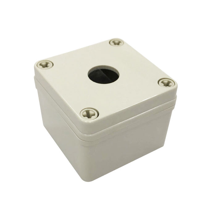 Tronic Push Button Box PVC 1Way W80XH80XD60 EN 0808-K1-TJ-AG EN 0808-K1-TJ-AG
