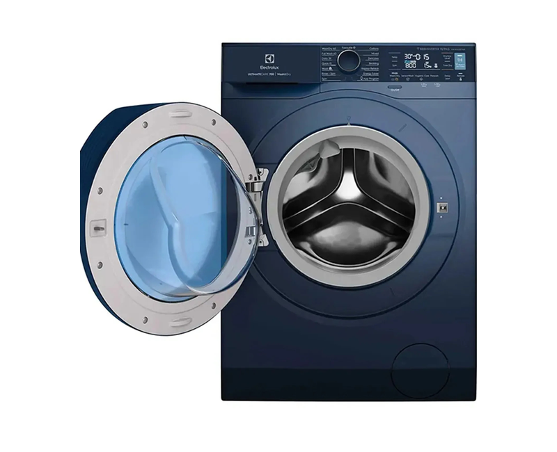 Electrolux washing machine 10Kg/7Kg Combo, Inverter Motor, 1400RPM, 15 Programs, EWW1042R7MB- Blue