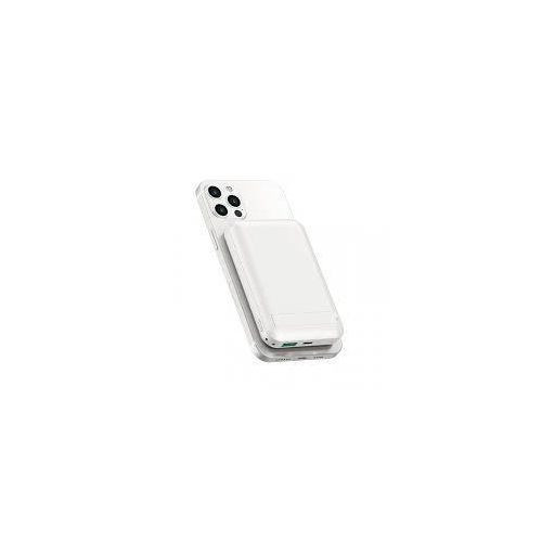Powerbank PW020D 10000mAh Wireless Fast Charging PD 20W + 15W Magsafe Real Capacity Power Bank Original - White