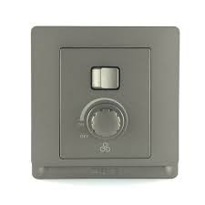 FAN SPPED CONTROLLER + SWITCH 300W GRAY TD 5051-GY