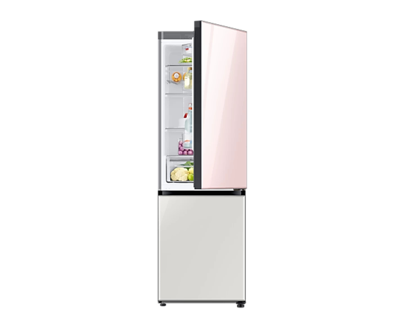 Samsung Refrigerator 339 ltrs BMF BESPOKE Pink / White RB33 T307058
