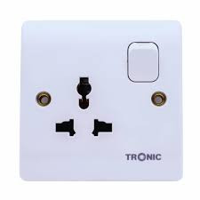 SOCKET 1GANG 13A NEON TD 5113-UN-IV
