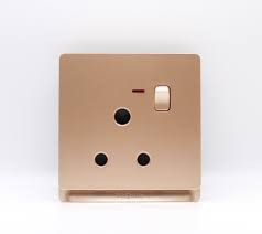 SINGLE 15A SWITCH SOCKET GOLD TD 5115-GO