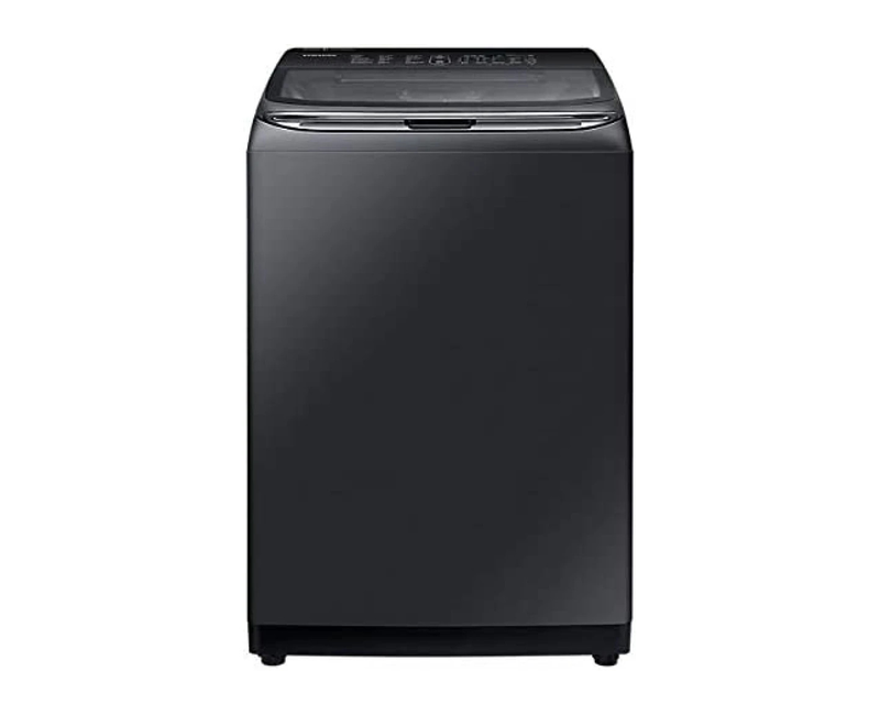 Samsung T/L Washing Machine 19kg - Automatic, Digital Inverter, Wobble Wash - Black WA19A8370GV