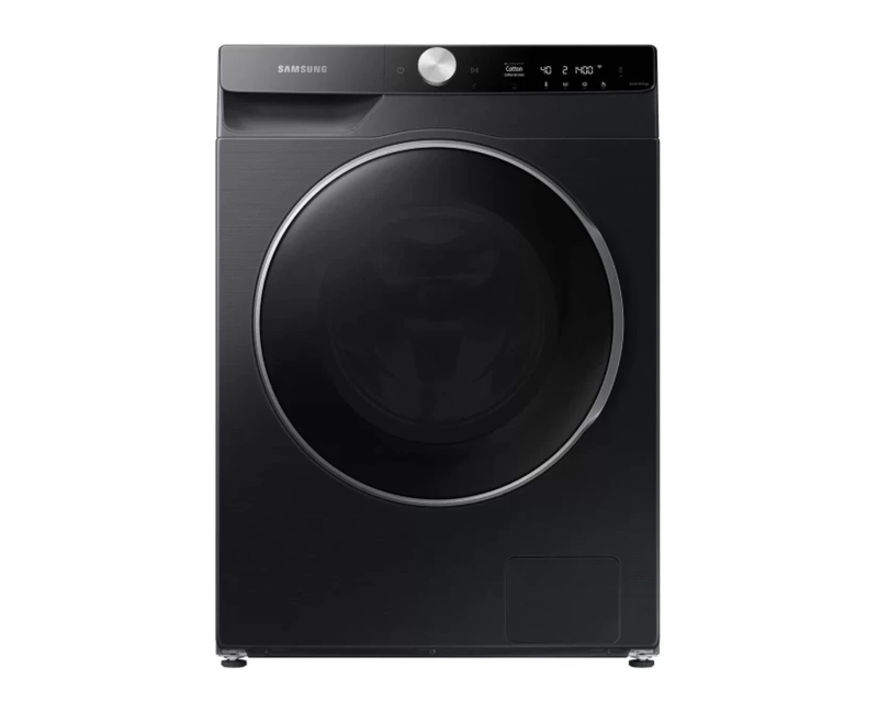samsung F/L Washing Machine Bubble Wash - AI Wash - Front Load - Black - 12kg WW12BB944DGM