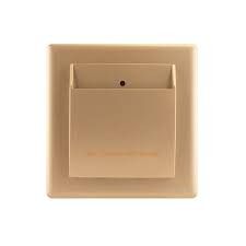 KEY CARD SWITCH 30A 220V GOLD TD 5165-GO