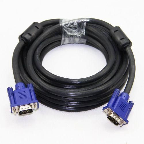 VGA To VGA High Quality Cable - Black